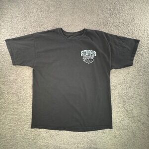 Sturgis 2022 82nd Annual Motorcycle Rally Skull Graphic T-Shirt‎ Black Mens XL